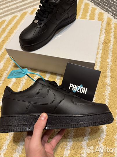 Nike Air Force 1 Low Black Оригинал