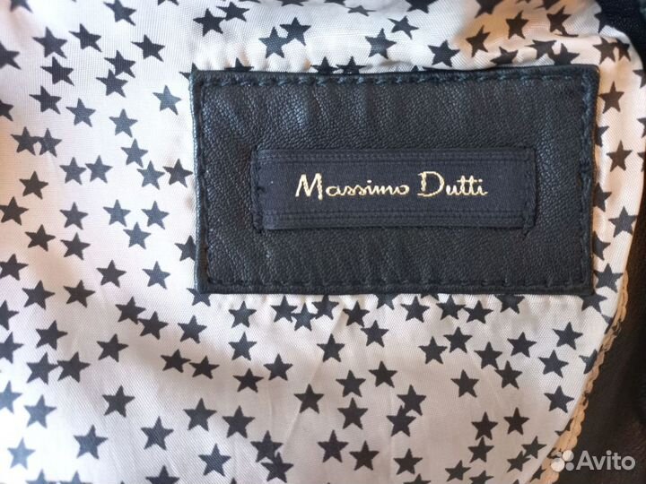 Кожаная куртка Massimo Dutti M