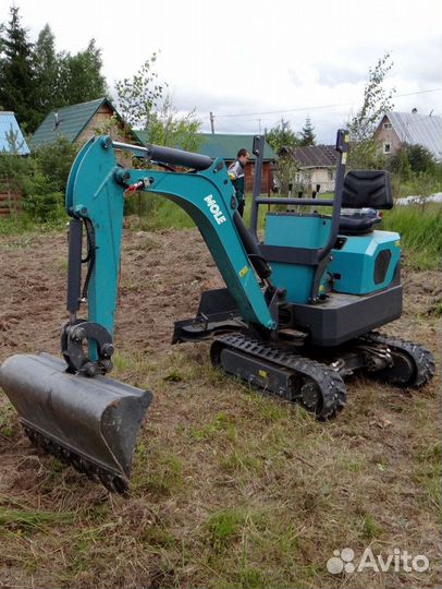 Земляные работы миниэкскаватор копка траншей