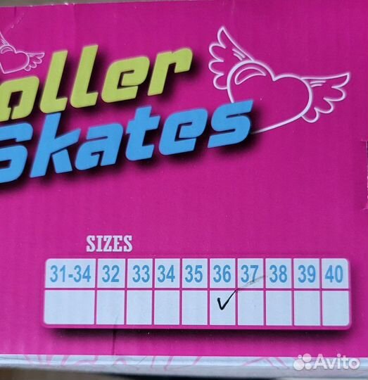 Ролики квады 36