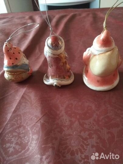 Ёлочные игрушки- колокольчики