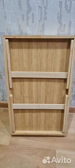 Столик поднос для завтрака бамбуковый