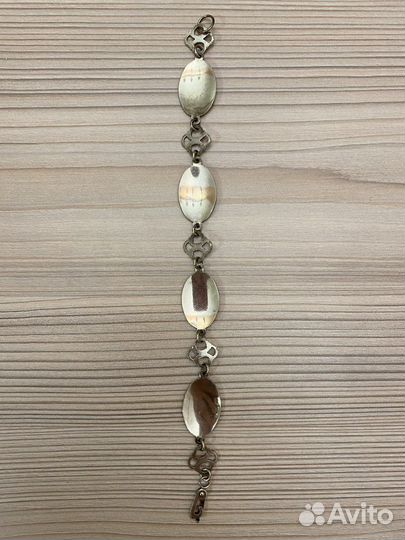 Серебряный браслет СССР