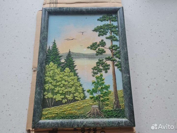 Картина из натурального камня