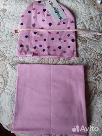 Шапка и снуд для девочки