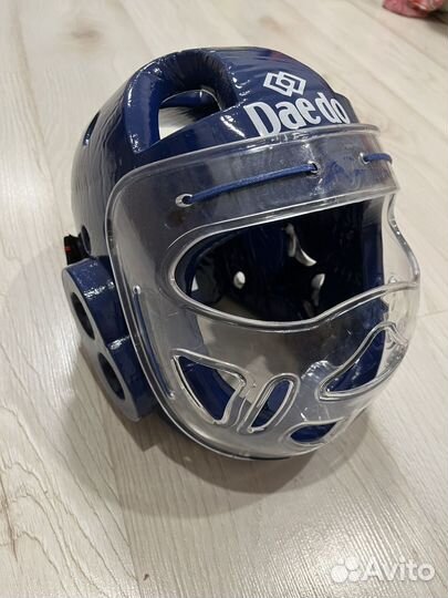 Шлем для тхеквондо новый