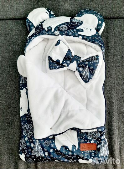 Теплый конверт в коляску или выписку