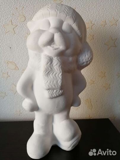 Детская копилка из гипса