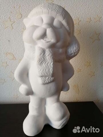 Детская копилка из гипса