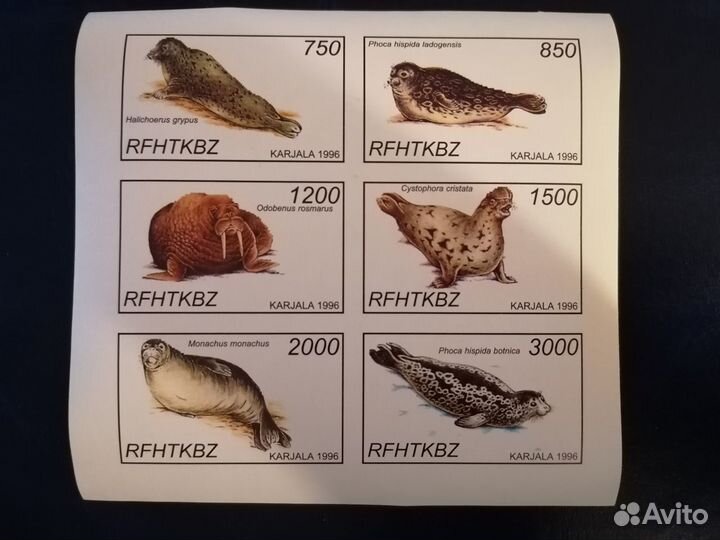 Марки. Флора. Цветы. Почта СССР. Ягоды. Лист. Блок