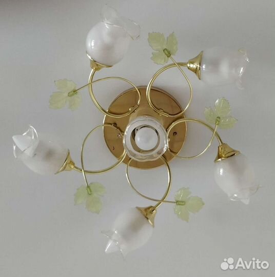 Хрустальные подвесы, Бра без плафона