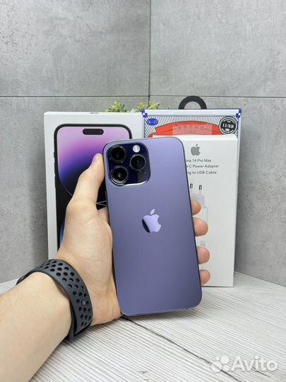 iPhone 14 Pro Max физ сим акб 96 фиолет