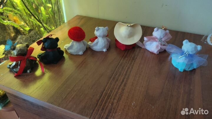 Гипсовый мишка