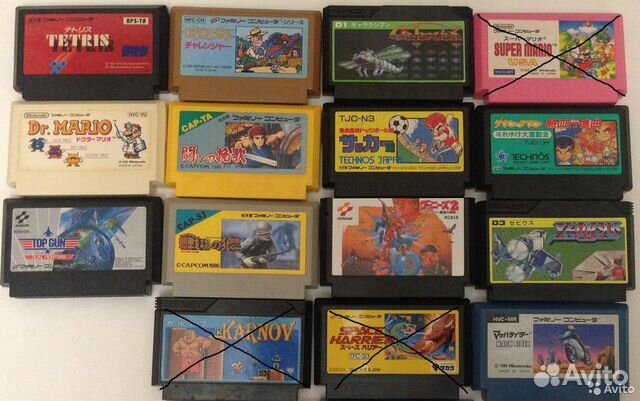 Про�дам коллекционные картриджи Famicom и приставку