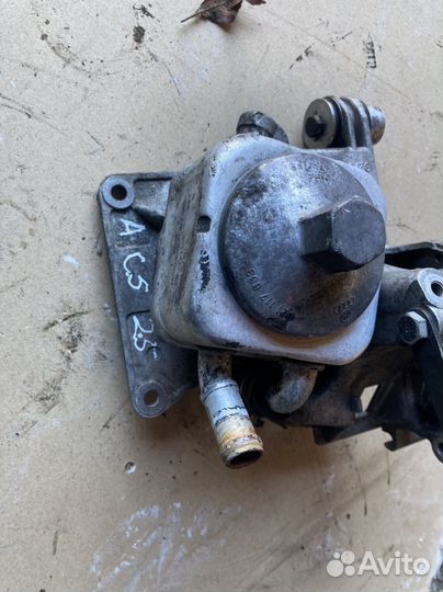 Теплообменник масляный audi a6 c5 2.5