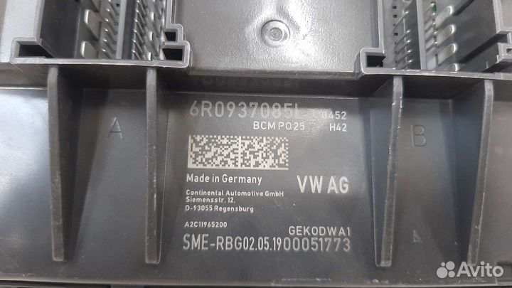 Блок комфорта Volkswagen Polo5