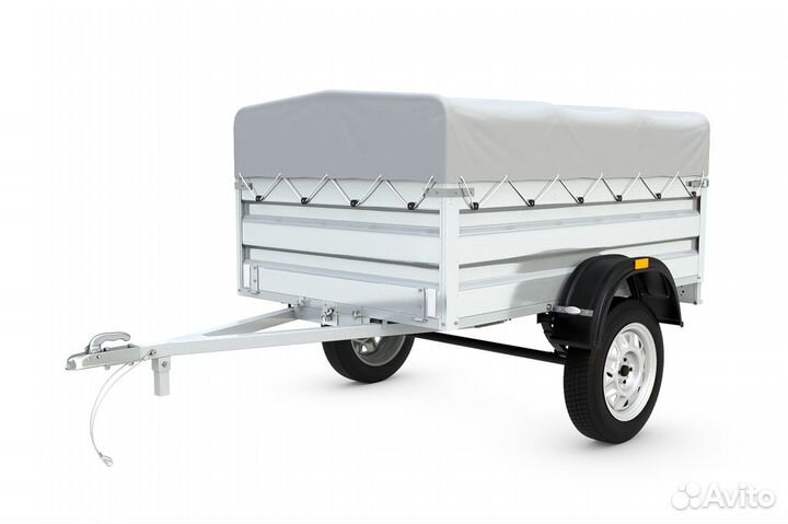 Прицеп легковой 2,0 х 1,3 метра высокий борт