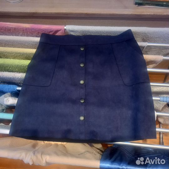 Юбка под замшу