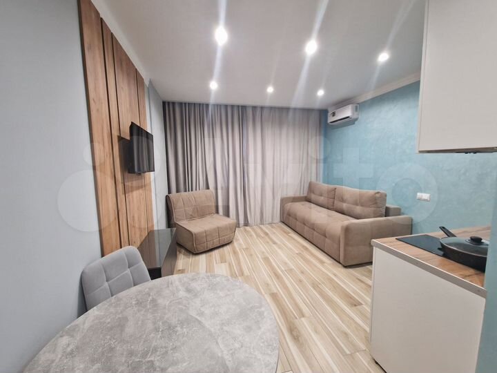 1-к. апартаменты, 22,1 м², 1/4 эт.