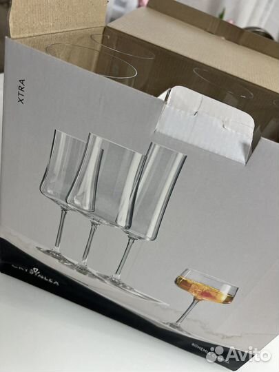 Бокалы набор новые