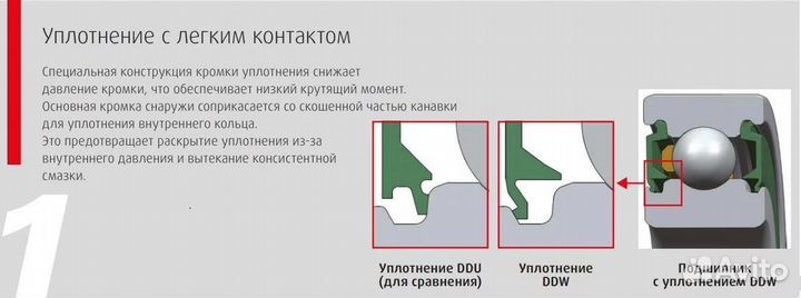 629 DW (2RS) подшипник NSK (Оригинал)