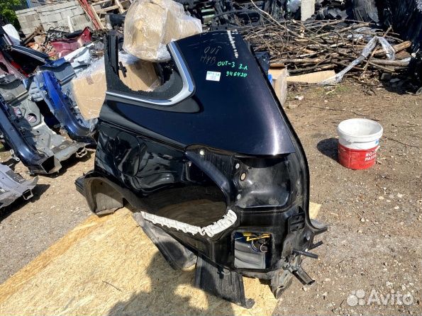 Задняя левая четверть Митсубиси Аутлендер 3 gf