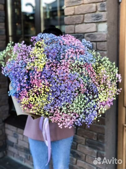 Букет цветов Гипсофила