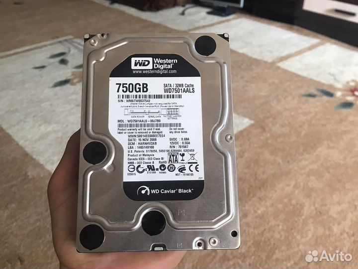 Жесткий диск WD Black