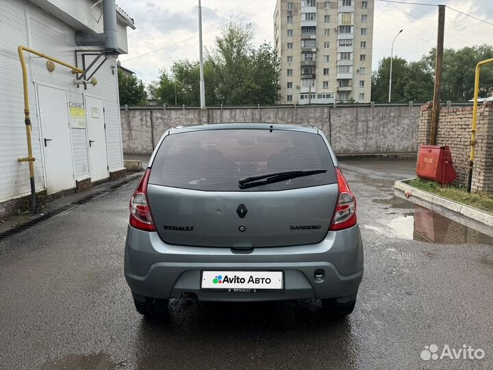 Renault Sandero 1.6 МТ, 2011, 264 793 км