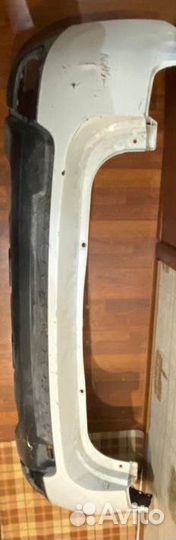 Бампер задний на renault duster