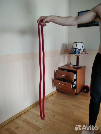 Фитнес резинка петля эспандер нагрузка 5-22 кг