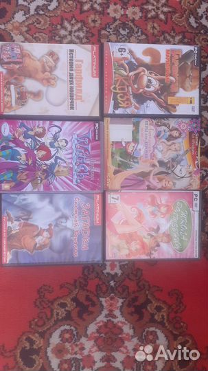 DVD диски игры для девочек