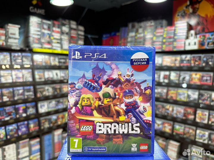 Игры для PS4: lego Brawls
