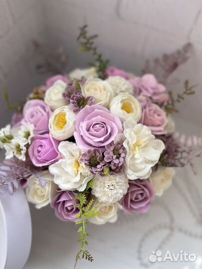 Букеты из мыльных цветов