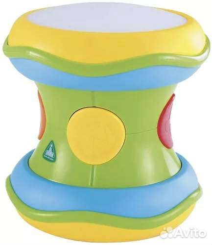 Развивающий барабан со светом и музыкой