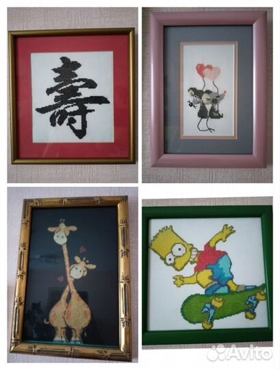 Готовая вышивка крестом