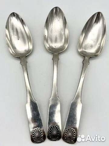 Царские серебряные ложки мастер Степановъ 1843 г