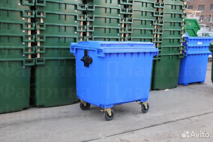 Евроконтейнер пластиковый 1100л S2190