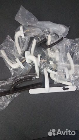 Ручки для пластиковых окон - белые И коричневые