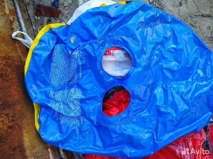 Надувные игрушки для плавания(много).Песочный наб