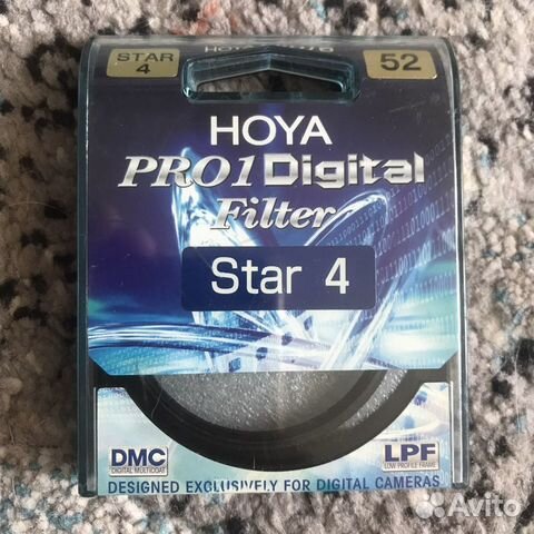 Hoya star-4 pro1d, Center spot, NDX2 HMC 52mm