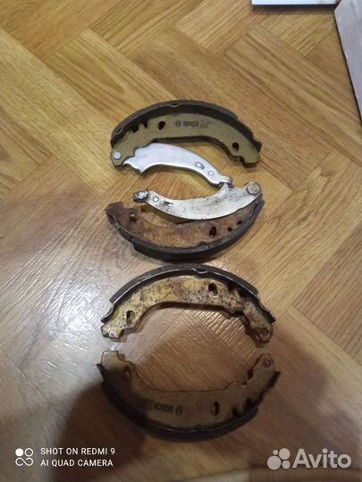 Колодки ручника для мазда 3 форд фокус 2