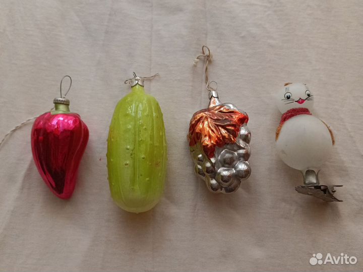 Елочные игрушки СССР одним лотом