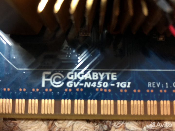 Видеокарта gts 450