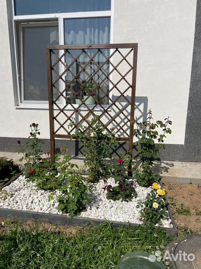 Шпалера деревянная садовая