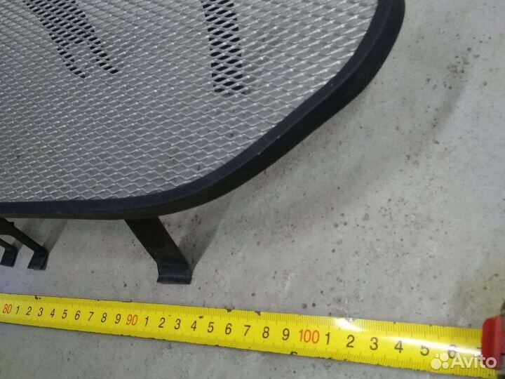 Съёмная защитная сетка в бампер на Ниссан Кашкай