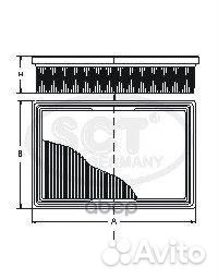 Фильтр воздушный Ibiza/Cordoba/Toledo/Felicia S
