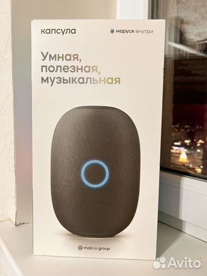 Умная колонка вк Капсула Маруся