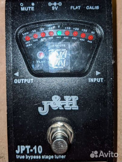 Гитарный тюнер J&H JPT-10