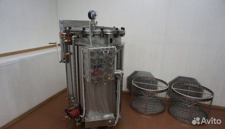 Автоклав ипкс-128-500П 2 корзины с регистратором